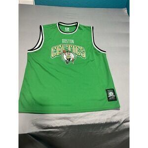 Ultra Game Boston Celtics Green Embroidered Jersey‎ 2X